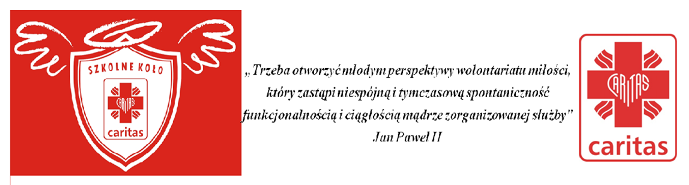 Powołanie Szkolnego Koła Caritas