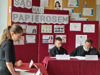 Przedstawienie "Sąd nad papierosem"