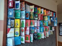 Kartki wykonane przez uczniów