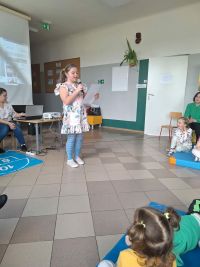 Pani Wiosna na wybiegu