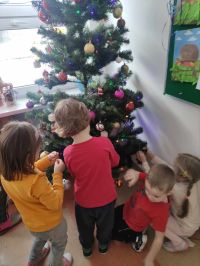 Świąteczny nastrój w naszej szkole