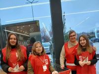 Członkowie Szkolnego Koła Caritas