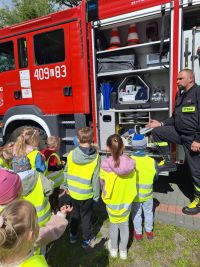 Wizyta w OSP Majdan Nepryski